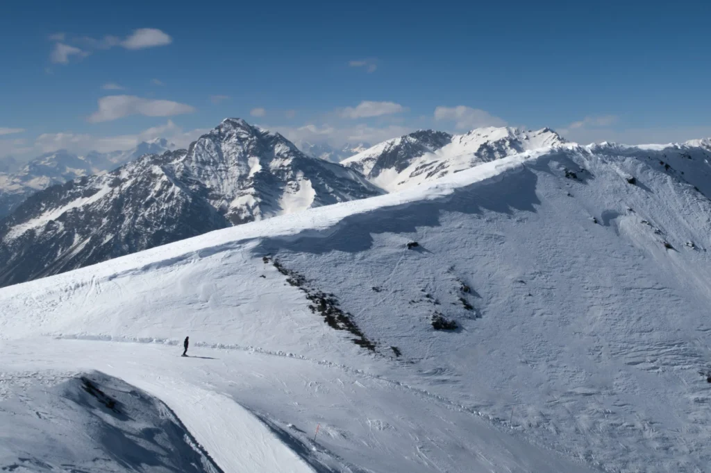 Alone on the Mountain (Sestriere, Italy)