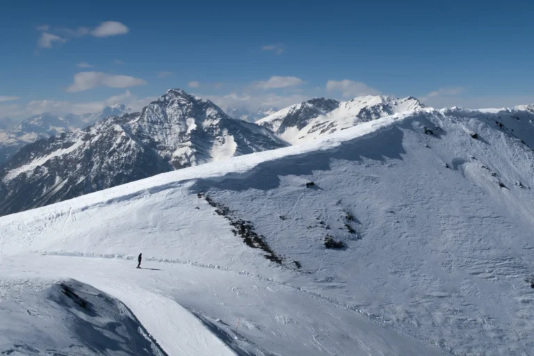 Alone on the Mountain (Sestriere, Italy)