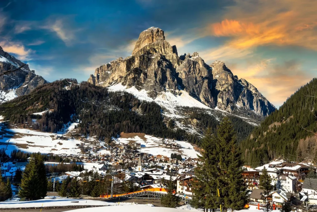 Alta badia in the dolomites