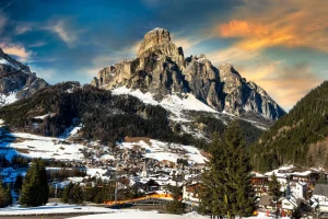 Alta badia in the dolomites