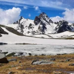 Rutor Lake in the Aosta Valley