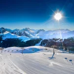 Livigno - empty ski slopes
