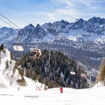 Perfect snow conditions in Cortina d'Ampezzo