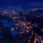 Val Gardena at night