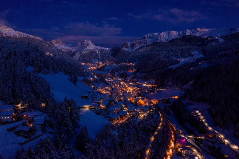 Val Gardena at night