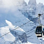 Ski resort Madonna di Campiglio. Italy