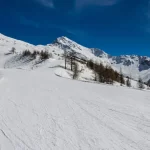 Ski slopes in the Via Lattea