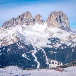 View of the mighty Marmolada mountain